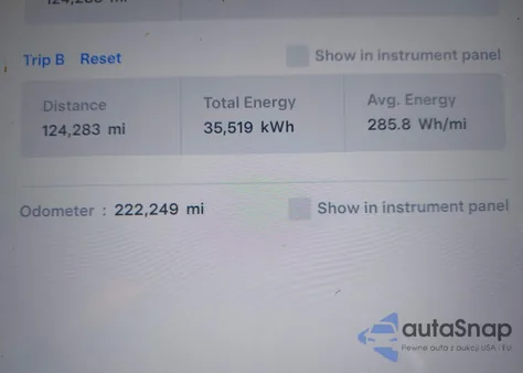 2015 Tesla Model S 60/70/85 z USA, uszkodzony, nr VIN 5YJSA1E18FF102704